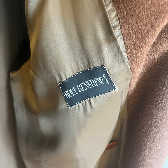 Beautiful Vintage Canali for Holt Renfrew Vintage Oversized Peacoat - Picture 4 of 6